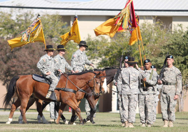 1st Cavalry Division Patch Ceremony